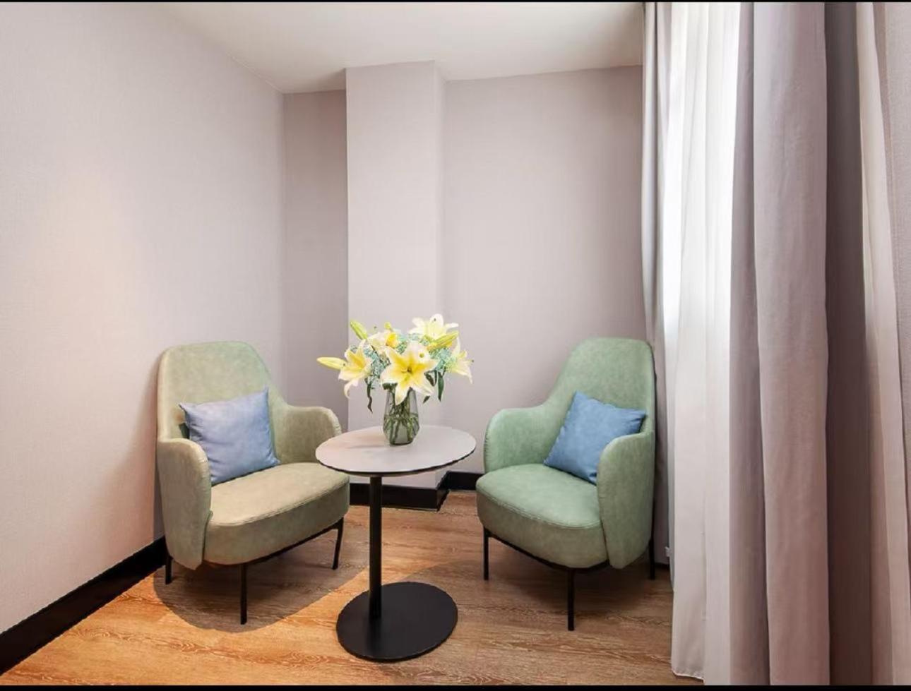 Hanting Hotel Shanghai Babaiban Pudian Road Subway Station מראה חיצוני תמונה